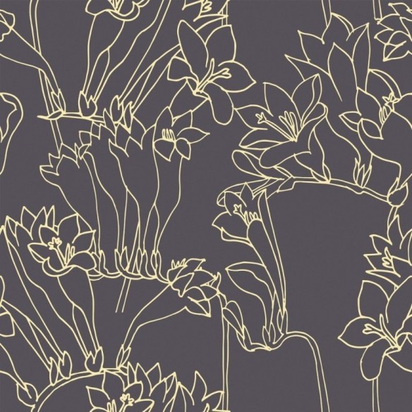 Papel de Parede Adesivo Vintage Floral N018127