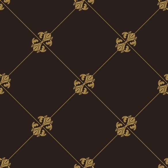 Papel de Parede Adesivo Vintage Geométrico Floral N05271