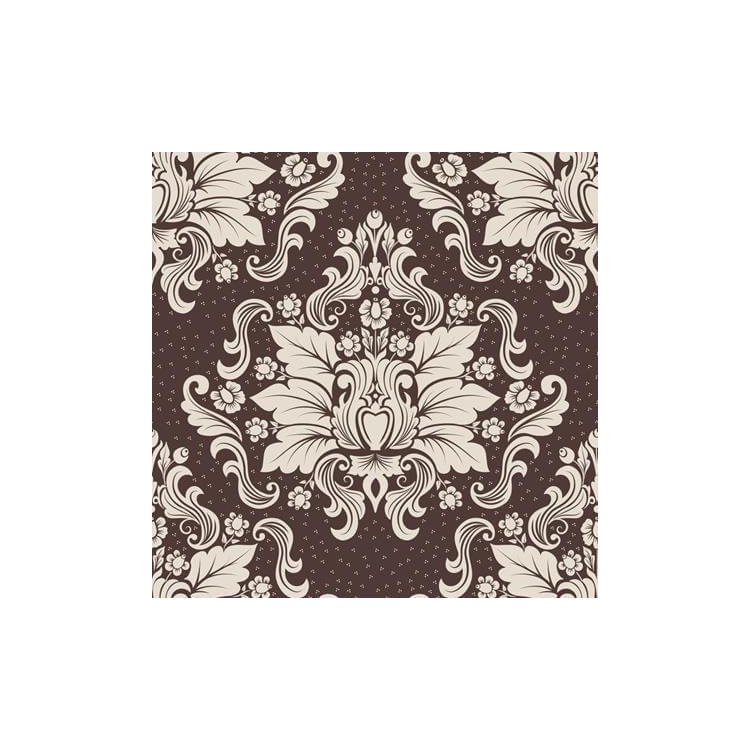 Papel de Parede Adesivo Vintage Marrom 129970565