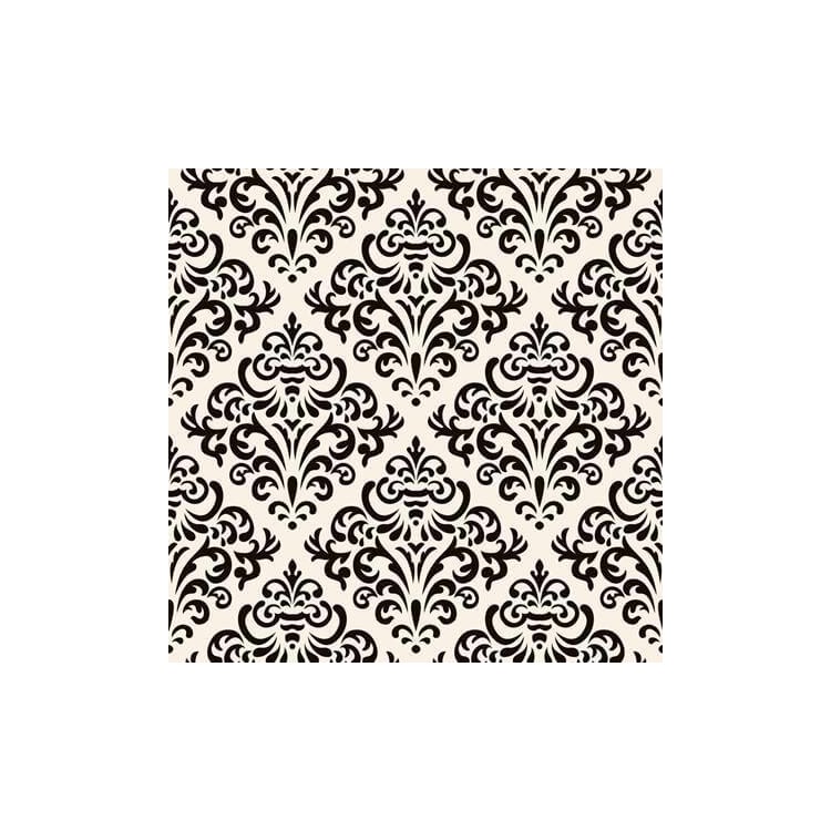 Papel de Parede Adesivo Vintage Preto 124026802