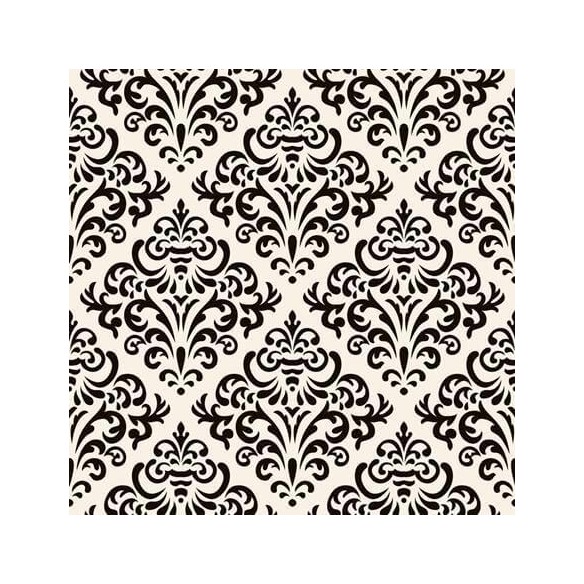 Papel de Parede Adesivo Vintage Preto 124026802