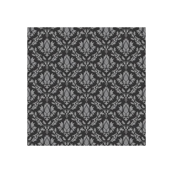 Papel de Parede Adesivo Vintage Preto 451