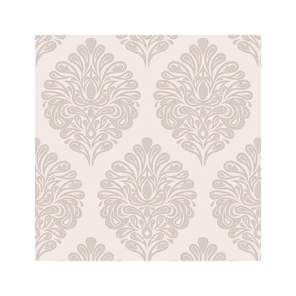 Papel de Parede Adesivo Vintage Romântico Bege 102091489