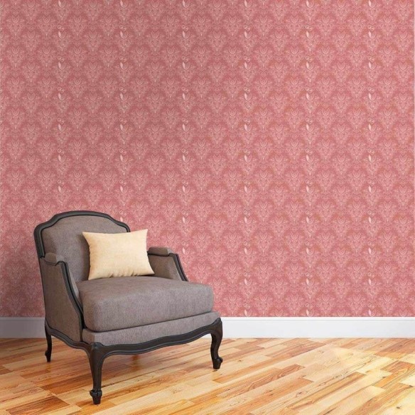 Papel de Parede Adesivo Vintage Rosa 124973705