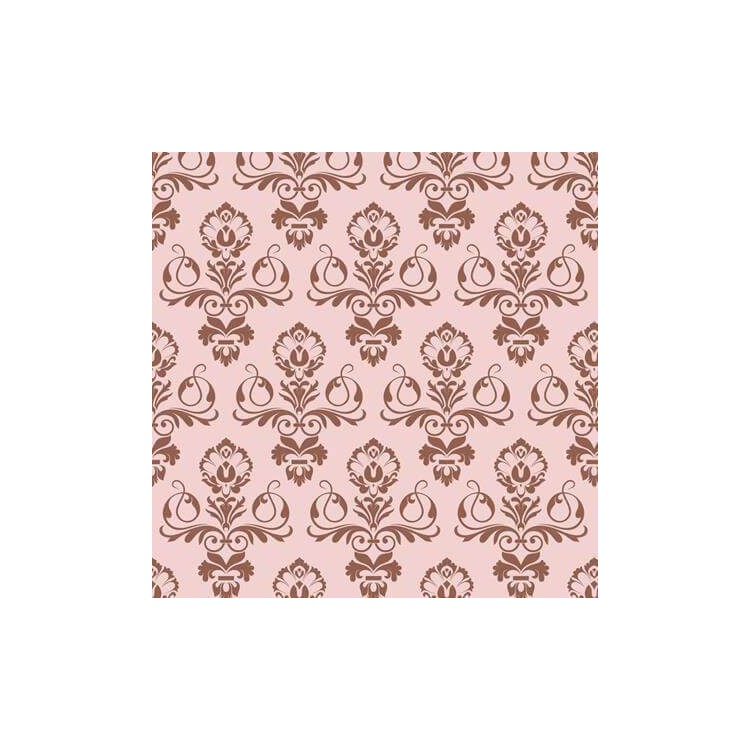 Papel de Parede Adesivo Vintage Rosa 45437