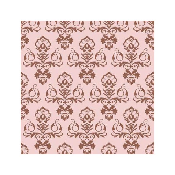 Papel de Parede Adesivo Vintage Rosa 45437