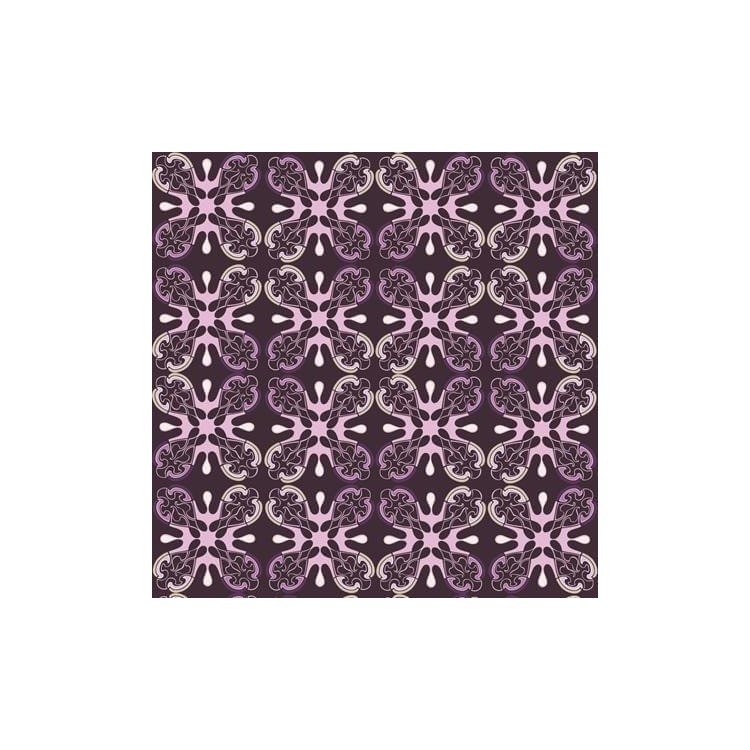 Papel de Parede Adesivo Vintage Roxo 101025