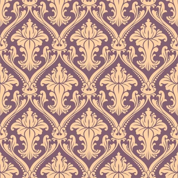 Papel de Parede Adesivo Vintage roxo 210143