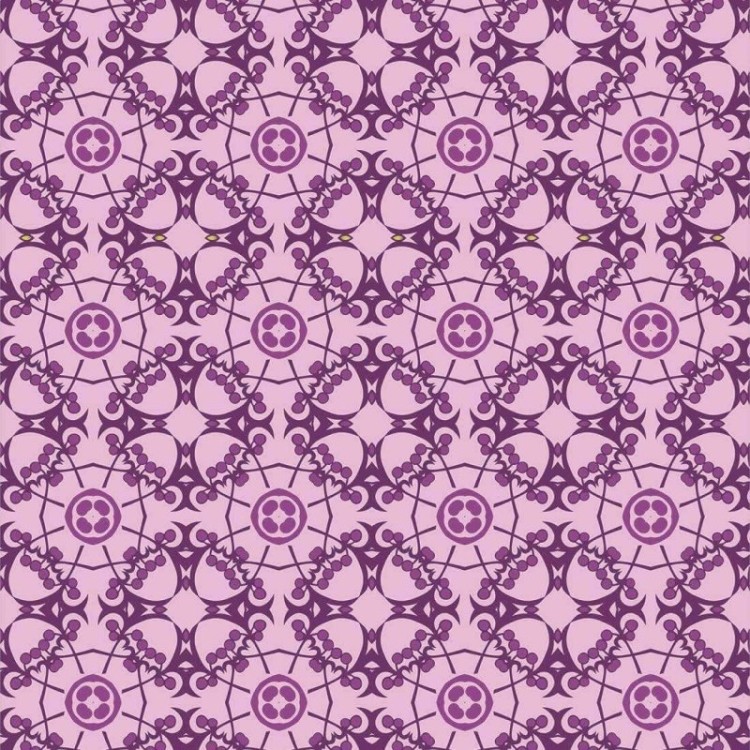 Papel de Parede Adesivo Vintage Roxo 27