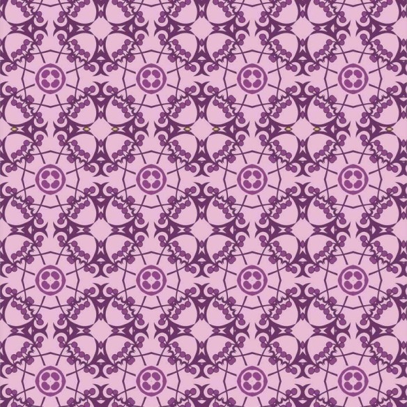 Papel de Parede Adesivo Vintage Roxo 27