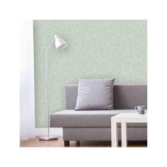 Papel de Parede Adesivo Vintage Verde 110041076
