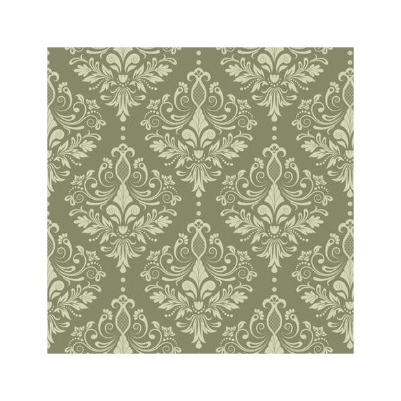 Papel de Parede Adesivo Vintage Verde 126238757