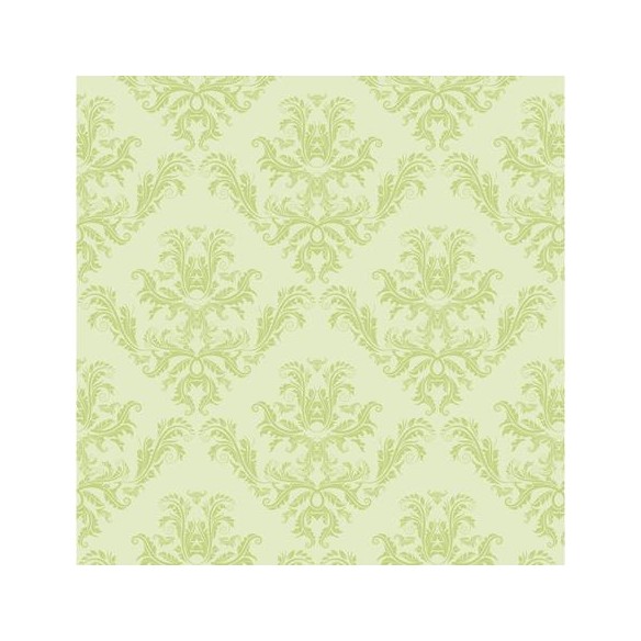 Papel de Parede Adesivo Vintage Verde 21
