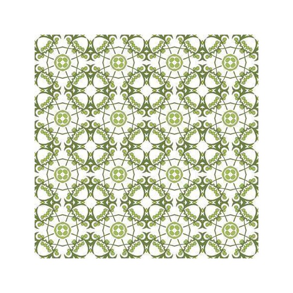 Papel de Parede Adesivo Vintage Verde 26