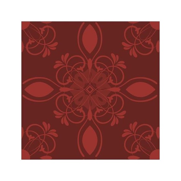 Papel de Parede Adesivo Vintage vermelho 16