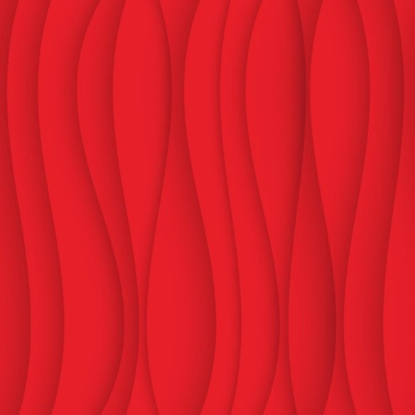 Papel de Parede Adesivo Abstrato Vermelho 3D N07104