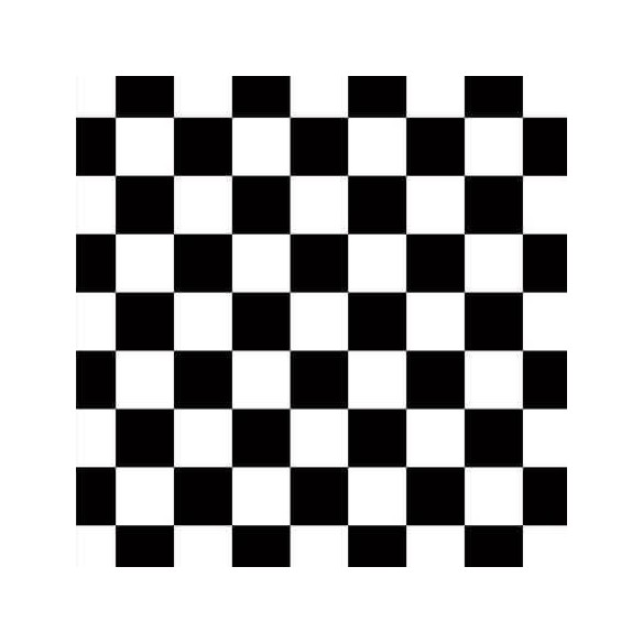Papel de Parede Adesivo Xadrez Branco e Preto 050914