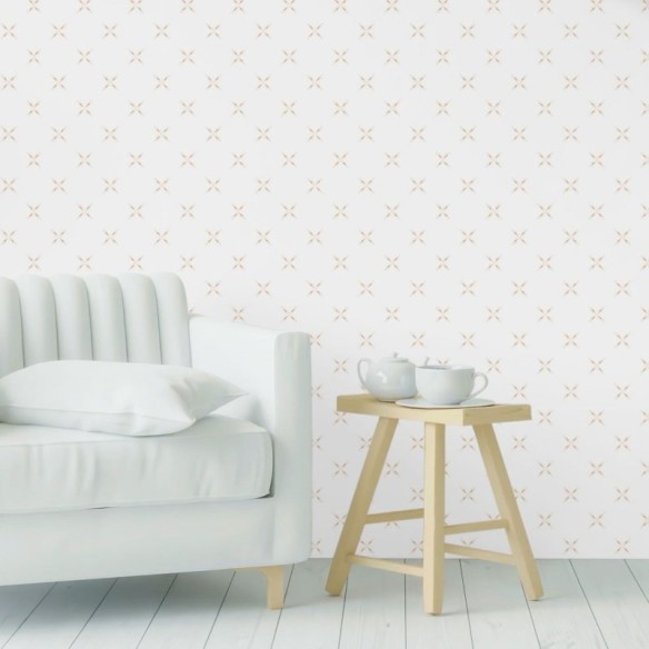 Papel de Parede Adesivo Xadrez Minimalista N019039