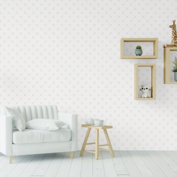 Papel de Parede Adesivo Xadrez Minimalista N019039