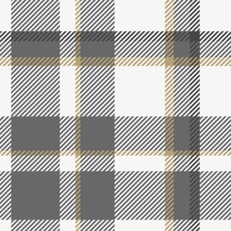 Papel de Parede Adesivo Xadrez Monocromático...