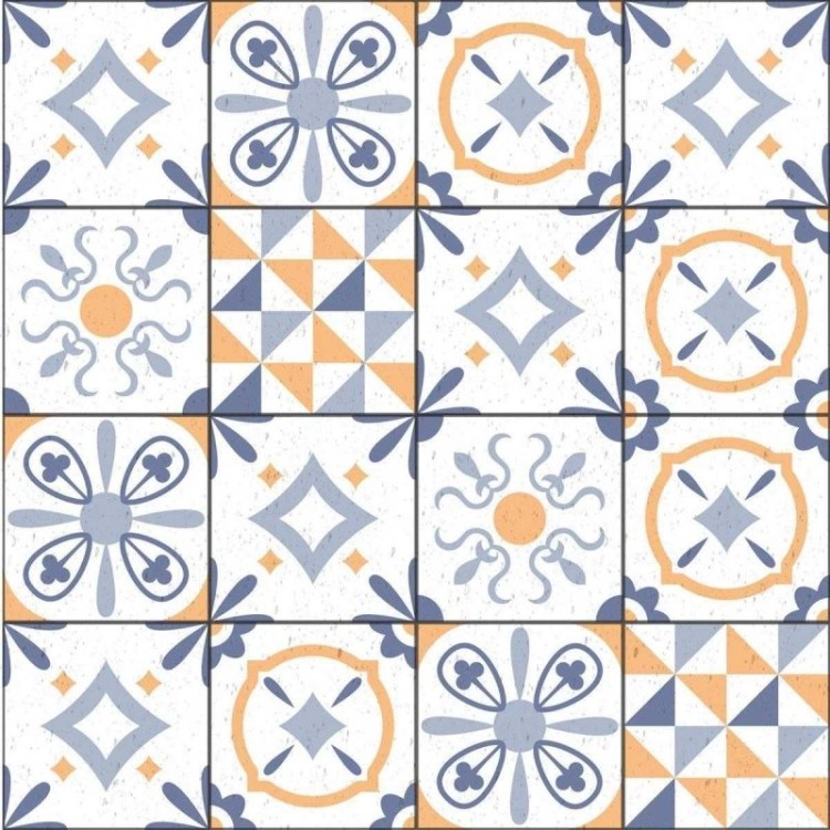 Papel de Parede Adesivo Adesivo Padrão...