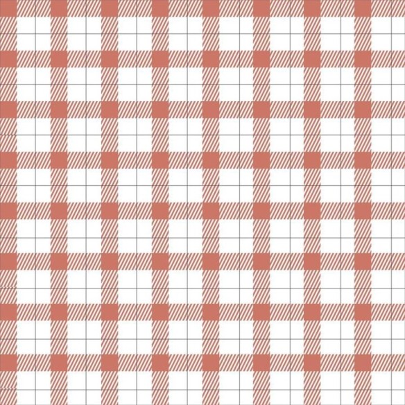Papel de Parede Adesivo Xadrez Vermelho e Branco N06099