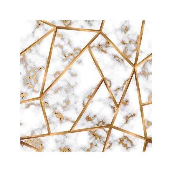 Papel de Parede Adesivo Zara Gold N8819