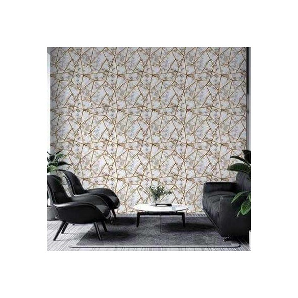 Papel de Parede Adesivo Zara Gold N8819