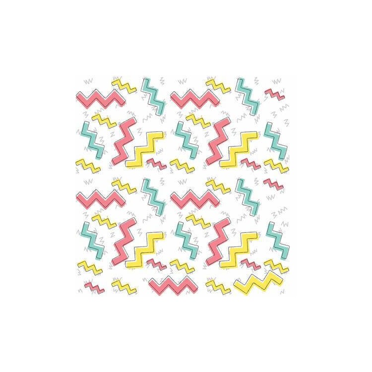 Papel de Parede Adesivo Zig Zag Chevron...