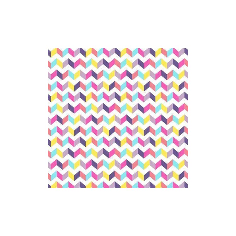 Papel de Parede Adesivo Zig Zag Chevron...