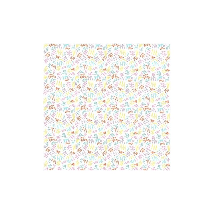 Papel de Parede Adesivo Zig Zag Colorido Jovem...