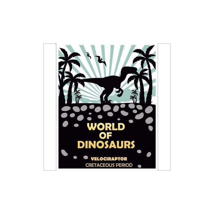 Poster Decorativo  Dinossauro Geek 5891