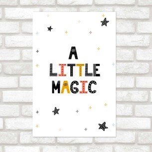 Poster Decorativo A Little...