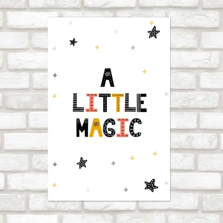 Poster Decorativo A Little Magic N08278