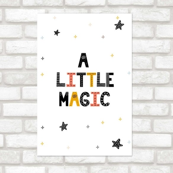 Poster Decorativo A Little Magic N08278