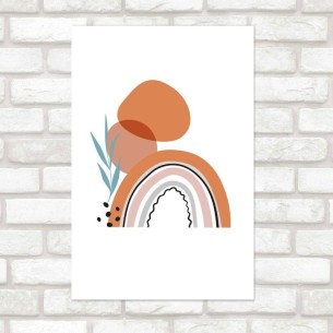 Poster Decorativo Abstrato...