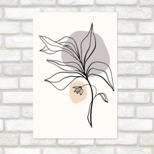 Poster Decorativo Abstrato...
