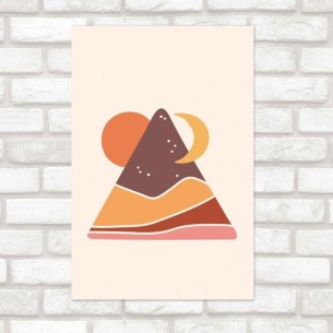 Poster Decorativo Abstrato...