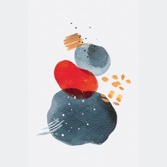 Poster Decorativo Abstrato N010208