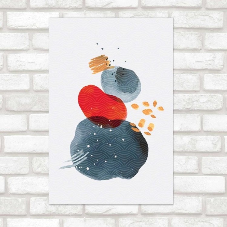 Poster Decorativo Abstrato N010208
