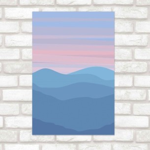 Poster Decorativo Abstrato...