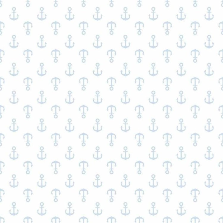 Papel de Parede Adesivo Ancora Azul 283982657