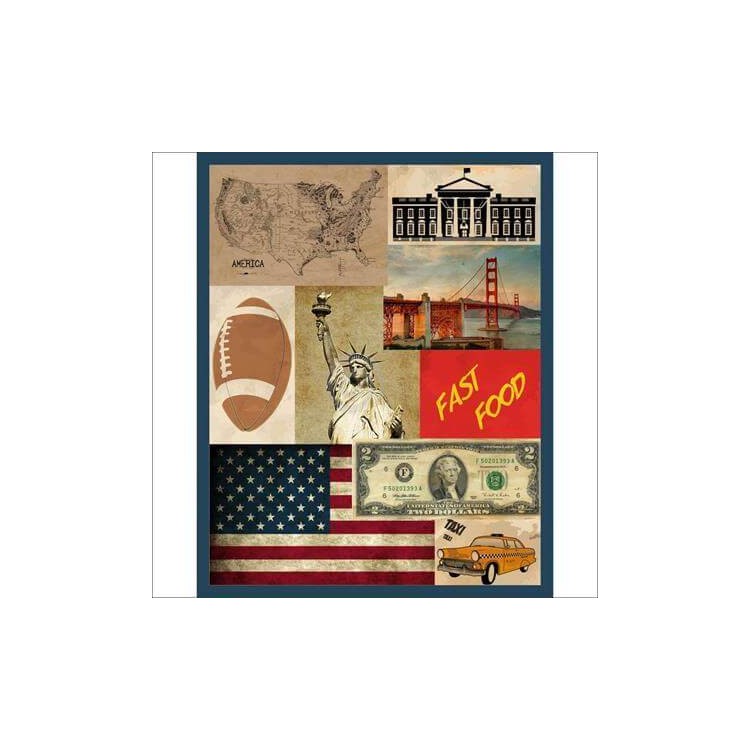 Poster decorativo America 8505