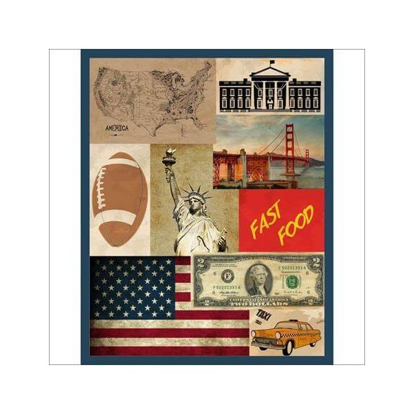 Poster decorativo America 8505