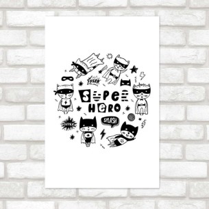 Poster Decorativo Animais...