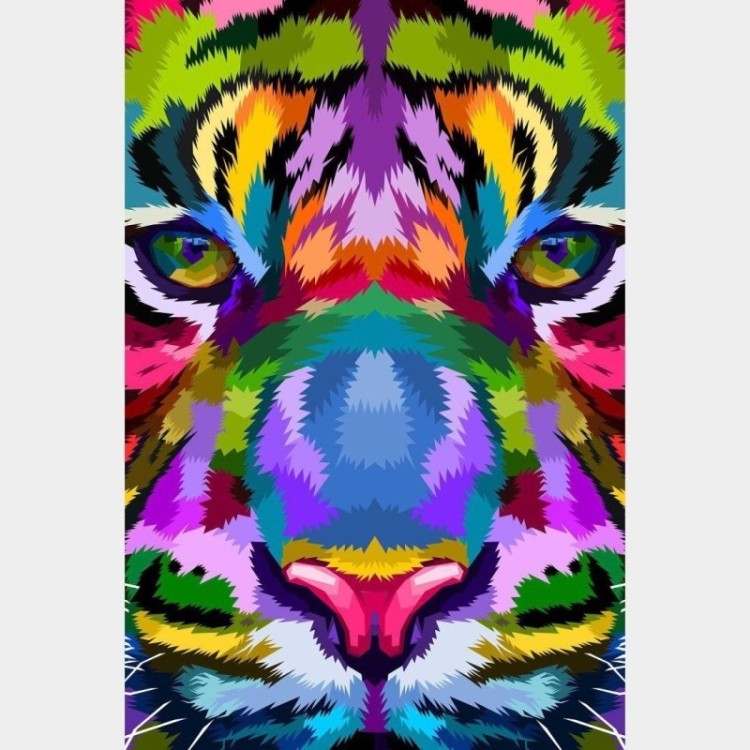 Poster Decorativo Animal Tigre N014226