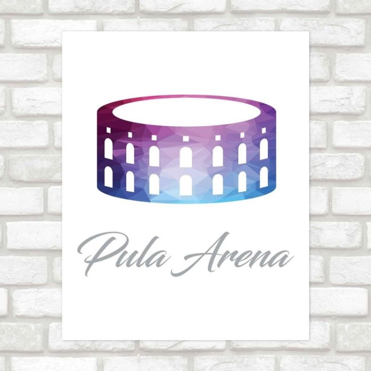Poster Decorativo Arena PA086