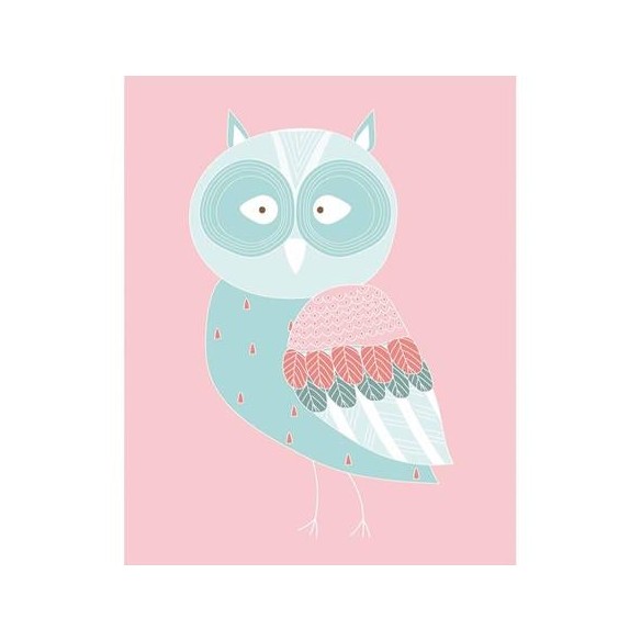Poster Decorativo Baby Coruja 2019022