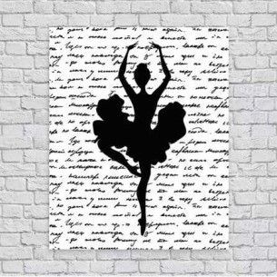Poster Decorativo Bailarina...