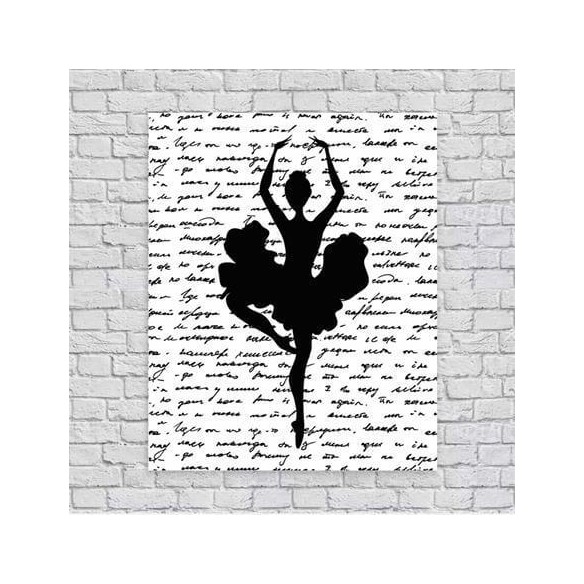 Poster Decorativo Bailarina 1366